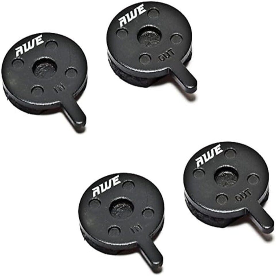 image 1 of AWE Set x 2 Semi Metallic Disc Brake Pads Compatible with Avid BB5