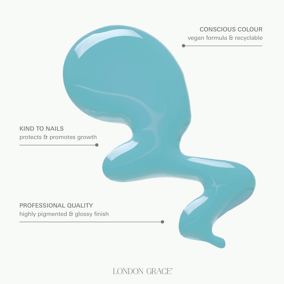 image 1 of Brook Nail Polish Blue