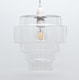 image 1 of Pagazzi Mira Clear Glass Easy-Fit Pendant