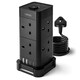 image 1 of VonHaus Tower Extension Lead with 8 Plugs and 2 USB-C Ports