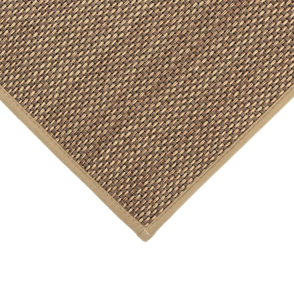 image 1 of JVL Antarra Machine Washable Entrance Runner Doormat, 50x150cm - Beige