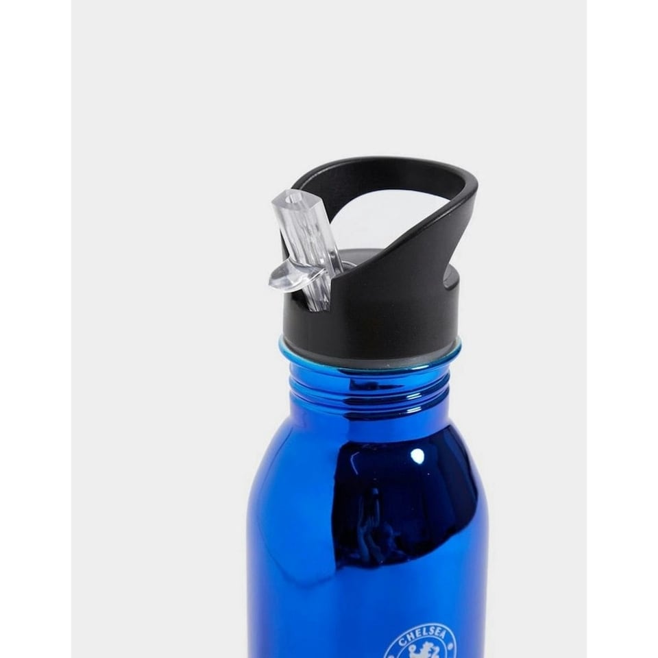 image 1 of Chelsea FC Metallic Sports Bottle - Blue - One Size