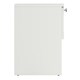 image 4 of Brande Nightstand with1 Frame Drawer in White White