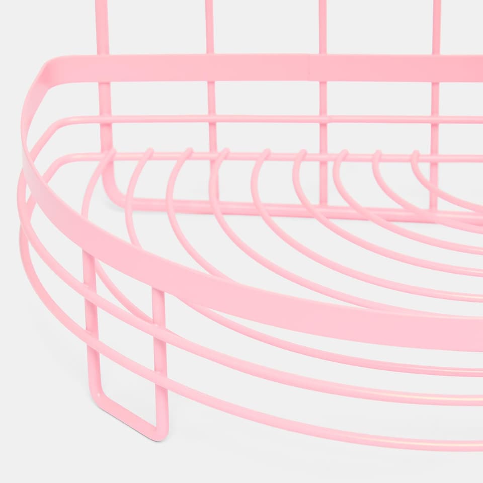 image 1 of OHS 3 Tier Shower Caddy Freestanding Bathroom Corner Shelf Organiser