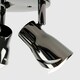 image 3 of ValueLights Sleek Spotlight Gloss Black Spotlight and GU10 Spotlight LED 5W Warm White 3000K Bulb Black