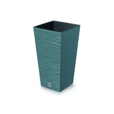 FURU Square Tall Planters with Inserts - 38x20x20 cm | Blue | 1