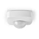 image 1 of Nedis PIR Occupancy Motion Sensor Detector Light Switch, Ceiling Mount, 360 Degree 6m Range, 3 Wire - White