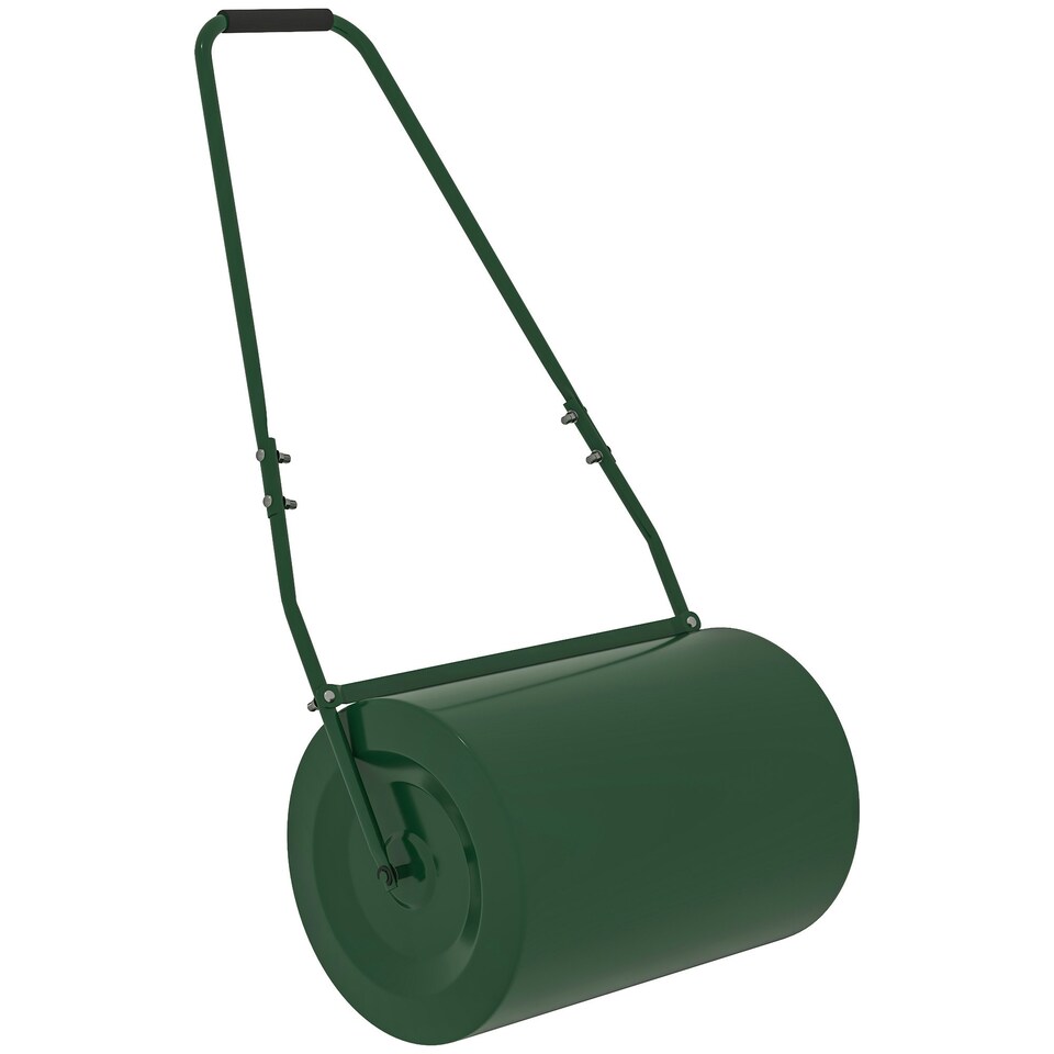 image 1 of Outsunny 63 L Lawn Roller Large Heavy Duty Metal Sand or Water Filled