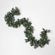 image 1 of Homescapes Green Snow Dusted Foliage Christmas Garland, 182 cm