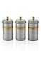 image 1 of Galvin Collection Coffee, Tea, And Sugar Canister Set - 22 cm (H) x 11 cm (Dia)