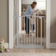 image 7 of Safetots Extra Tall Curved Top Safety Gate, 225cm - 234cm, Matt Grey, Extra Tall 100cm in Height, Pressure Fit Stair Gate, Baby Gate for Doors Hallways and Spaces, Safety Barrier, Easy Installation