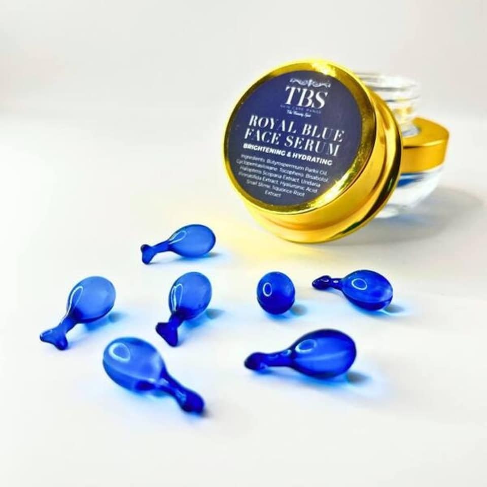 image 1 of TBS 14 Day Repair Royal Blue Face Serum Capsules 14 Pieces