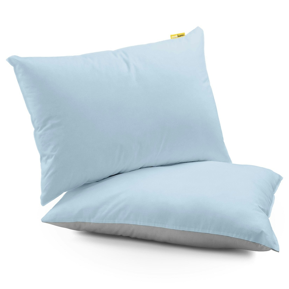 image 1 of 80 x 50 cm Blue Cooling Pillow Case - 2 Pack