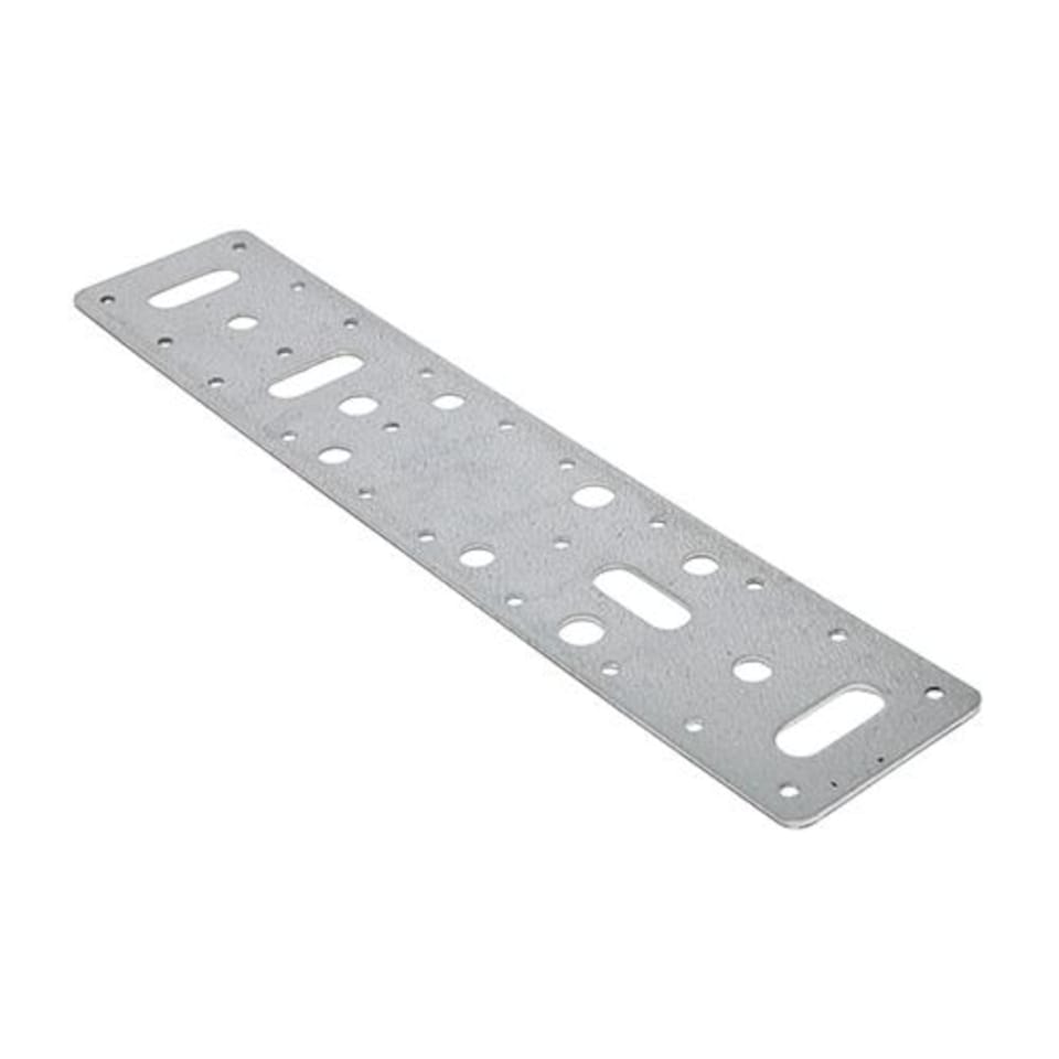 Timco - Flat Connector Plates - Galvanised (Size 62 x 300 - 5 Pieces)