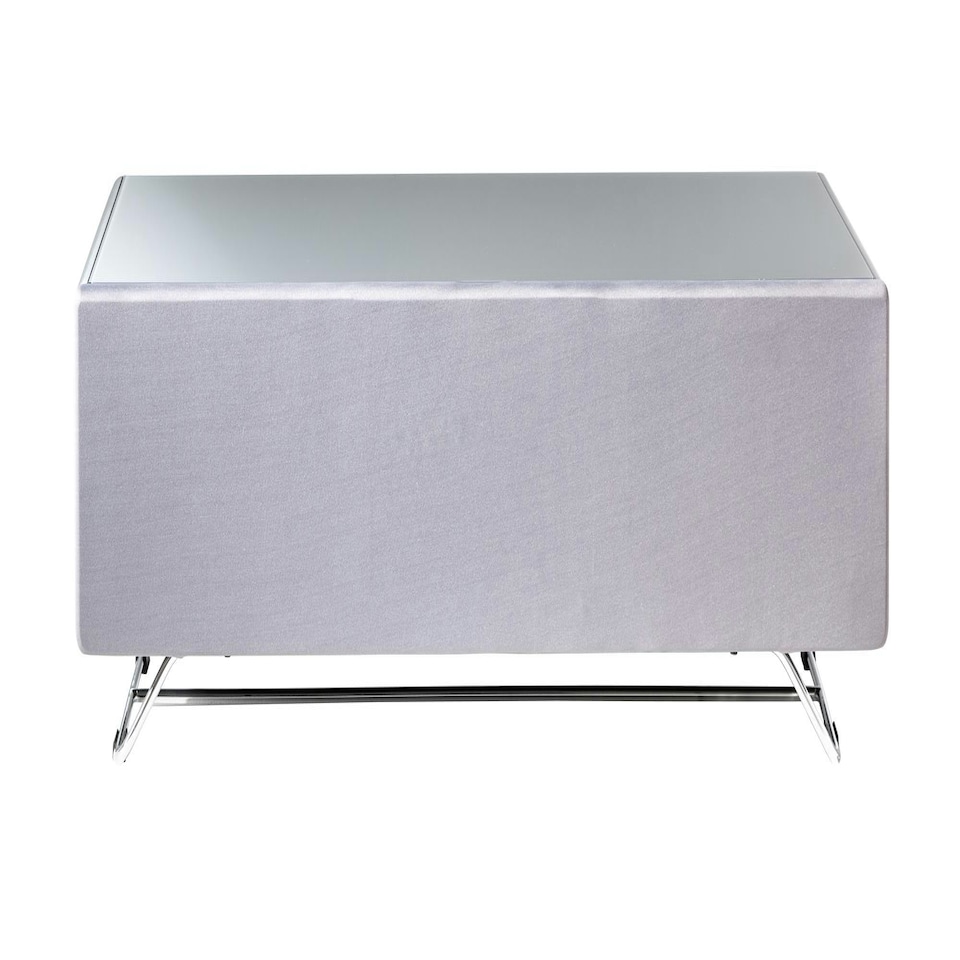 image 1 of Chromium TV-Stand with 1 Flap Grey CRO2-1200CPT-GR Grey | Grey
