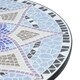 image 6 of Outsunny Garden Table, Mosaic Round Patio Side Table with 60cm Ceramic Top