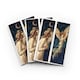 image 1 of Burne Jones Cupid Psyche Greeting Card Art Any Occasion Set of 3 Blank Inside