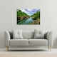image 2 of River in mountain forest landscape (Canvas Print)