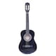 image 1 of Black 34 Inch Half Size 6 String Classical Acoustic Guitar | Black