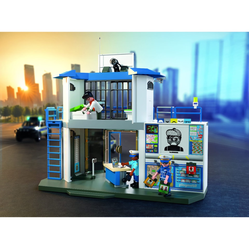 image 1 of Police Station with Investigation Room