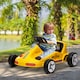 image 2 of AIYAPLAY 6V Electric Go Kart w/ Music, Light, Horn, for 3-5 Years, Yellow