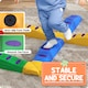 image 5 of AIYAPLAY 12-Piece Kids Balance Beam, Stepping Stones with Non-Slip Foot Pads