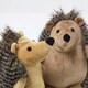 image 4 of Homescapes Hedgehog Doorstop - Set of 2 - Animal Door Stops