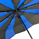 image 2 of Everyday Folding Umbrella Manual Opening Swirl Blue | Black