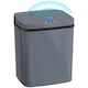 image 1 of HOMCOM 15L Sensor Bin, Automatic Touchless Kitchen Bin with Dual-Mode Opening, Easy Clean, Battery Operated for Home Office, Bedroom, Bathroom, Grey | Grey | Grey