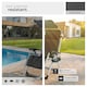 image 7 of Sun Lounger Cirrus with Plush Padding, Built-in Sun Shade and Folding Function | Black | black | One Size | 2