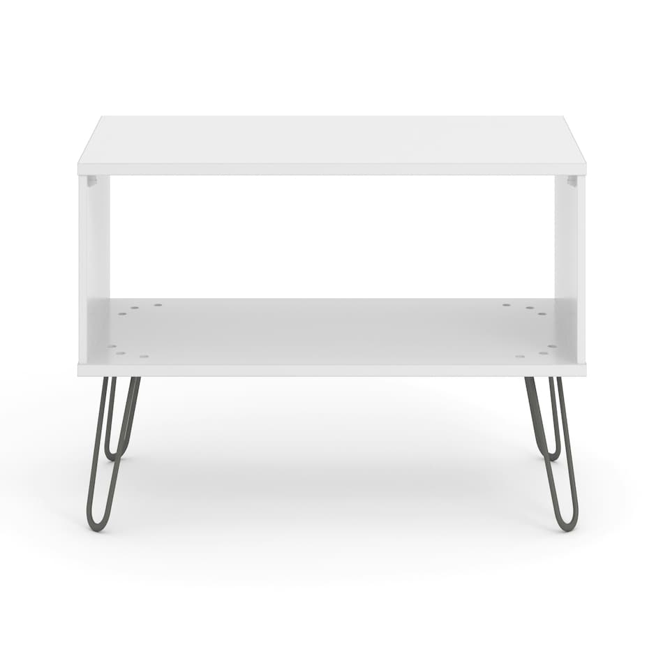 image 1 of Core Products Augusta White Open Coffee Table H91.0cm x H46.6cm x D45.0cm White