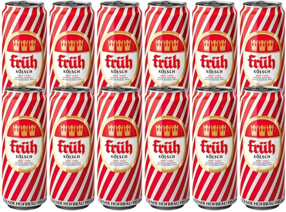 Fruh Kolsch German Lager 12 x 500ml cans