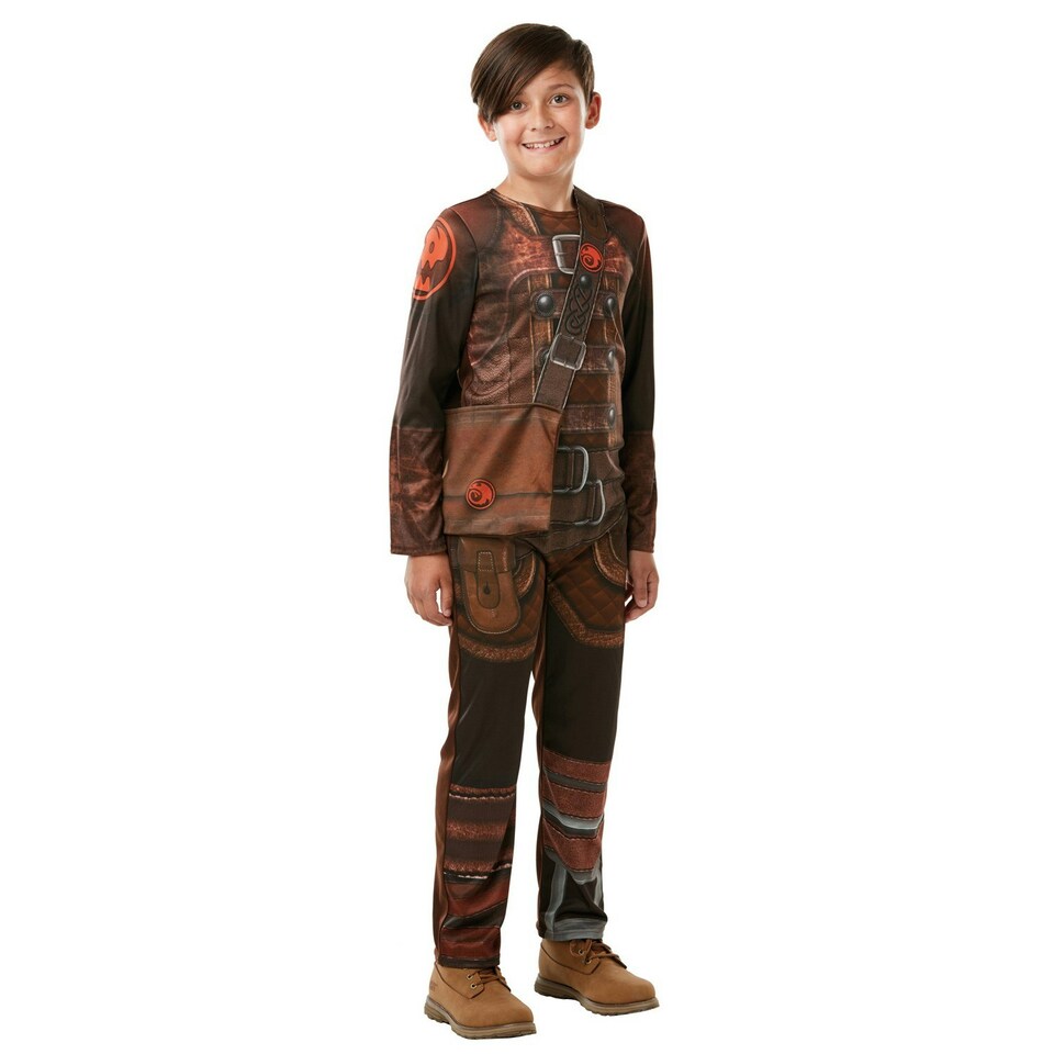 image 1 of How To Train Your Dragon Childrens/Kids Hiccup Costume - Brown - 9-10 Years Brown | 9