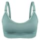 image 2 of Soft & Comfortable Wireless Nursing Bra with Easy Open Clips - Extra Large / Green