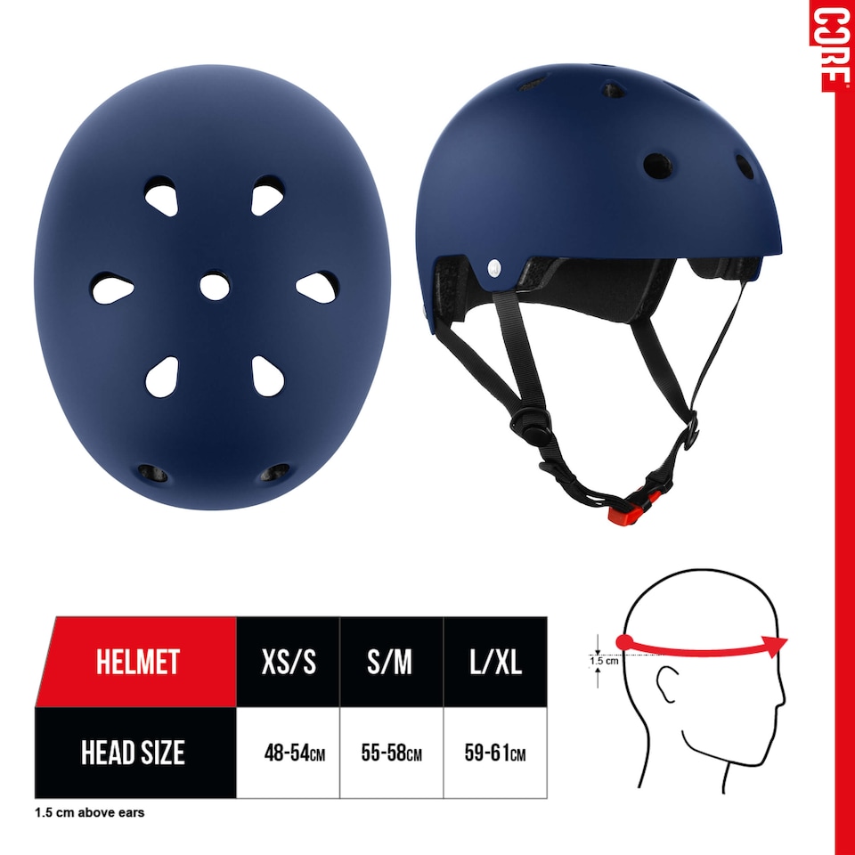 image 1 of CORE Action Sports Helmet