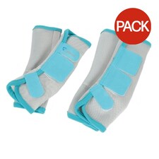 ARMA Horse Fly Turnout Socks (Pack of 4) - Teal - Pony