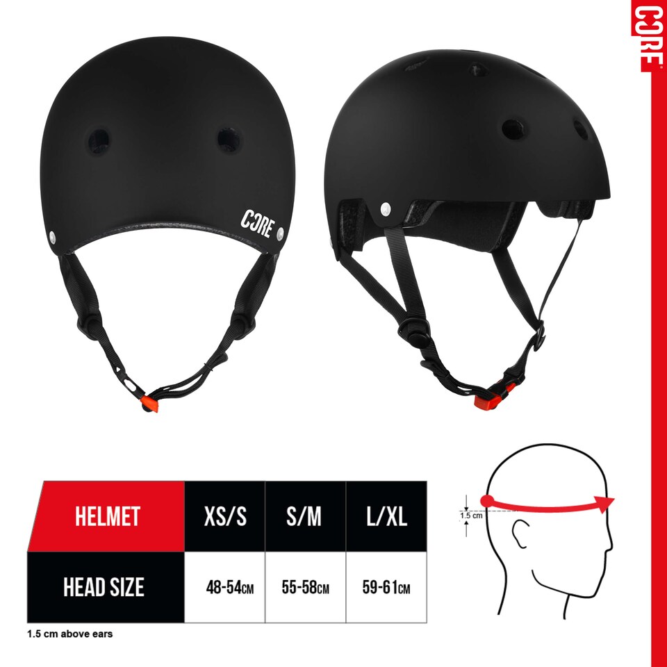 image 1 of CORE Action Sports Helmet
