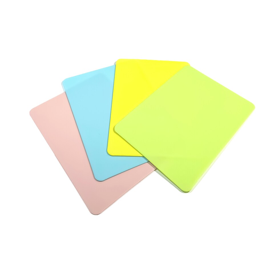 image 1 of Pack of 12 Yellow Coloured A5 Whiteboards