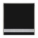 image 1 of 85cm Black Straight Diamante Edge Border Roller Blind | Black | Black