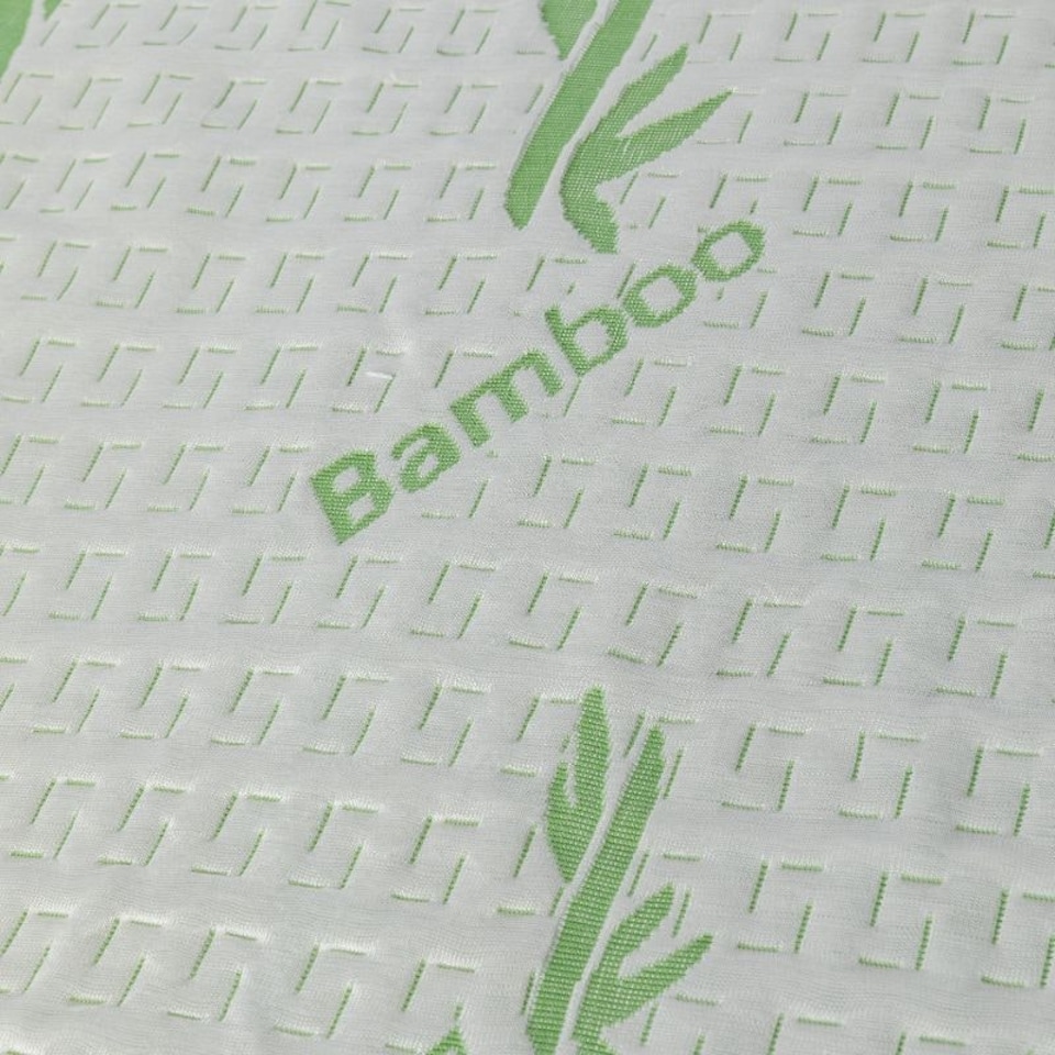 image 1 of Bamboo Waterproof Mattress Protector Organic Soft Touch 40CM Deep Pocket Green | Single