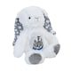 image 2 of Newcastle United FC Rabbit Plush Teddy Bear - White/Grey - One Size