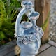 image 3 of Primrose Goddess Freyja Cascade Water Feature Tiered Waterfall with Lights 80cm