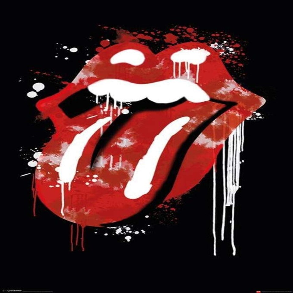 LX - THE ROLLING STONES (GRAFFITI LIPS) - THE ROLLING STONES