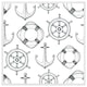 image 1 of Anchor & wheel (Picture Frame) White | XL