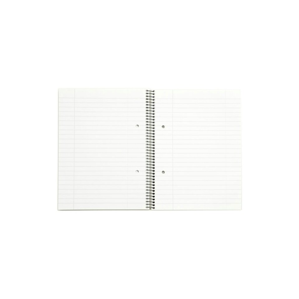 image 1 of Pack of 10 Rhino A5+ 140 Pages 8mm Lined with Margin College Pads