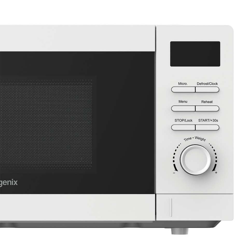image 1 of Digital Microwave, 20 Litre, 5 Power Settings, 800W, White IGMS02080W
