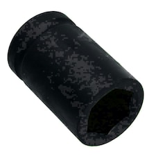 1" Drive 32mm Deep MM Impact Impacted Socket 6 Sided Single Hex