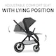 image 9 of hauck Walk N Care Pushchair Set - Dark Grey Grey