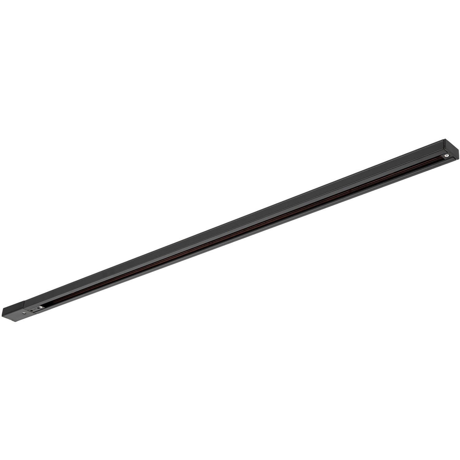 Loops 1m Commercial Lighting Display Track - Live & Dead Ends - Black - Single Circuit
