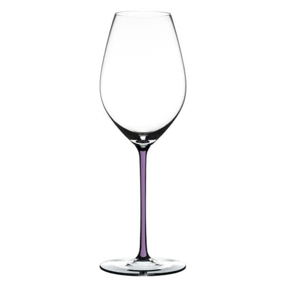 image 1 of Riedel Hand Made Fatto a Mano Champagne Wine Glass Violet